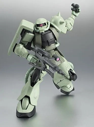 Kidou Senshi Gundam - MS-06 Zaku II - Robot Damashii - Robot Damashii <Side MS> - ver. A.N.I.M.E. (Bandai)ㅤ – Bandai – ActionFigureBrasil