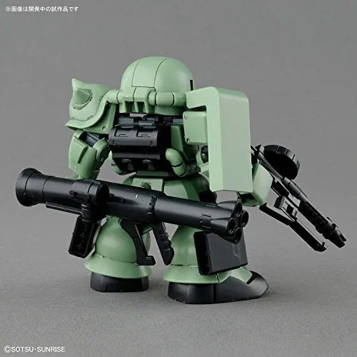 Kidou Senshi Gundam - MS-06F Zaku II - SD Gundam Cross Silhouette (Bandai)ㅤ – Bandai – ActionFigureBrasil