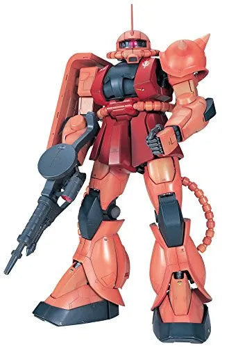 Kidou Senshi Gundam - MS-06S Zaku II Commander Type Char Aznable Custom - PG - 1/60 (Bandai)ㅤ – Bandai – ActionFigureBrasil — embalagem