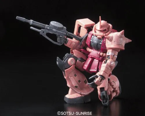 Kidou Senshi Gundam - MS-06S Zaku II Commander Type Char Aznable Custom - RG - 1/144 (Bandai)ㅤ – Bandai – ActionFigure Brasil