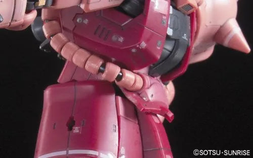 Kidou Senshi Gundam - MS-06S Zaku II Commander Type Char Aznable Custom - RG - 1/144 (Bandai)ㅤ – Bandai – ActionFigure Brasil