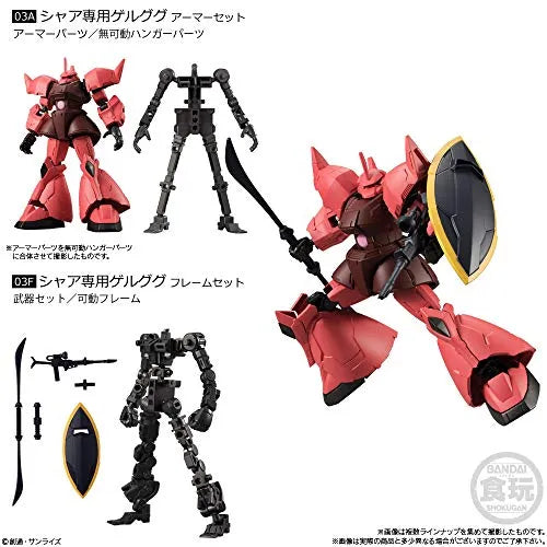 Kidou Senshi Gundam NT - Narrative Gundam - Bandai Shokugan - Candy Toy - Mobile Suit Gundam G Frame - Mobile Suit Gundam G Frame 04 01A - Armor Set - B Equipment (Bandai)ㅤ – Bandai – ActionFigureBrasil