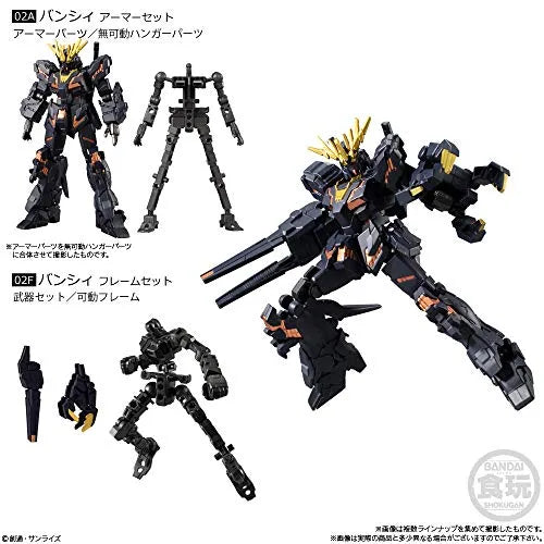 Kidou Senshi Gundam NT - Narrative Gundam - Bandai Shokugan - Candy Toy - Mobile Suit Gundam G Frame - Mobile Suit Gundam G Frame 04 01A - Armor Set - B Equipment (Bandai)ㅤ – Bandai – ActionFigureBrasil