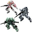 Kidou Senshi Gundam NT - RX-9 Narrative Gundam - Bandai Shokugan - Candy Toy - Mobile Suit Gundam G Frame - Mobile Suit Gundam G Frame 05 - 13F - Frame Set - C-Packs (Bandai)ㅤ – Bandai – ActionFigureBrasil — com base expositora