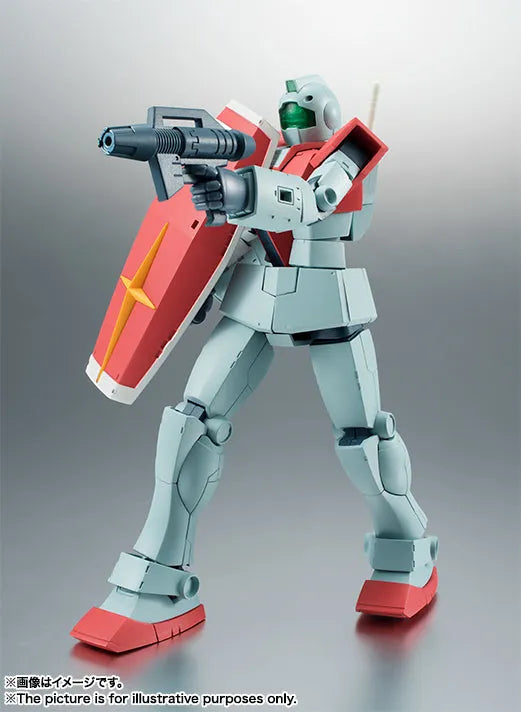 Kidou Senshi Gundam - RGM-79 GM - Robot Damashii - Robot Damashii <Side MS> - ver. A.N.I.M.E. (Bandai)ㅤ – Bandai – ActionFigureBrasil
