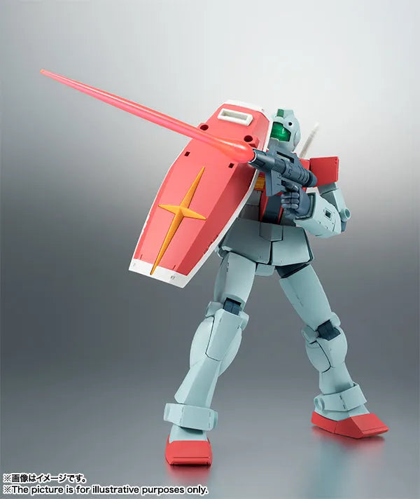 Kidou Senshi Gundam - RGM-79 GM - Robot Damashii - Robot Damashii <Side MS> - ver. A.N.I.M.E. (Bandai)ㅤ – Bandai – ActionFigureBrasil