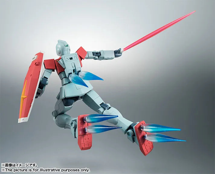 Kidou Senshi Gundam - RGM-79 GM - Robot Damashii - Robot Damashii <Side MS> - ver. A.N.I.M.E. (Bandai)ㅤ – Bandai – ActionFigureBrasil