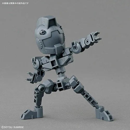 Kidou Senshi Gundam - RGM-79 GM - SD Gundam Cross Silhouette - Cross Silhouette Frame - Gray (Bandai)ㅤ – Bandai – ActionFigure Brasil