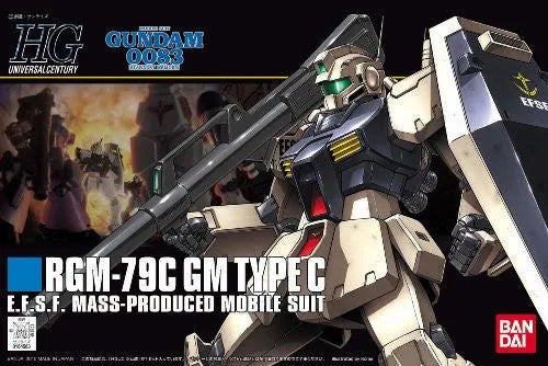 Kidou Senshi Gundam - RGM-79C GM Kai - HGUC #113 - 1/144 (Bandai)ㅤ – Bandai – ActionFigureBrasil