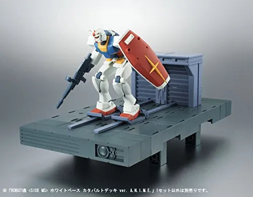 Kidou Senshi Gundam - Robot Damashii - Robot Damashii <Side MS> - White Base Catapult Deck - ver. A.N.I.M.E. (Bandai)ㅤ – Bandai – ActionFigureBrasil