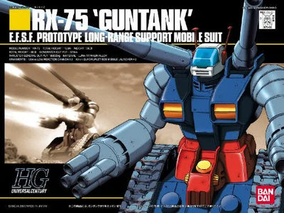 Kidou Senshi Gundam - RX-75-4 Guntank - HGUC #007 - 1/144 (Bandai)ㅤ – Bandai – ActionFigureBrasil