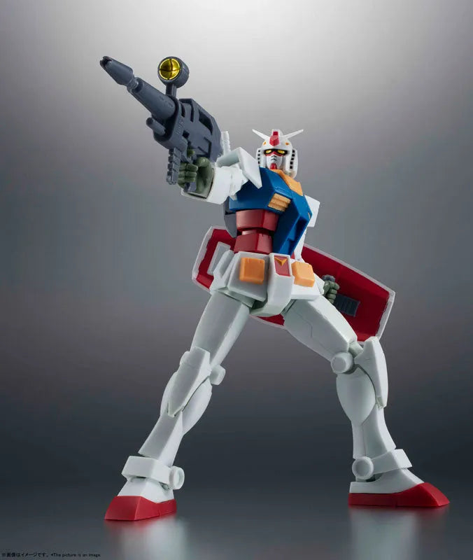 Kidou Senshi Gundam - RX-78-2 Gundam - Best Selection - Robot Damashii - Robot Damashii <Side MS> - ver. A.N.I.M.E. (Bandai Spirits)ㅤ – Bandai Spirits – ActionFigureBrasil