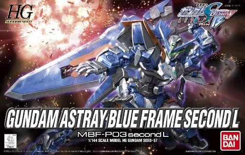 Kidou Senshi Gundam SEED Astray - MBF-P03 Gundam Astray Blue Frame 2nd L - HG Gundam SEED #57 - 1/144 (Bandai)ㅤ – Bandai – ActionFigureBrasil