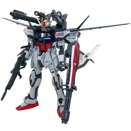 Kidou Senshi Gundam SEED C.E. 73 Stargazer - GAT-X105+P202QX Strike Gundam IWSP - MG #090 - 1/100 (Bandai)ㅤ – Bandai – ActionFigureBrasil