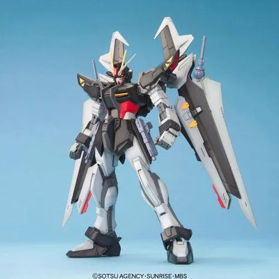 Kidou Senshi Gundam SEED C.E. 73 Stargazer - GAT-X105E+AQM/E-X09S Strike Noir Gundam - MG #096 - 1/100 (Bandai)ㅤ – Bandai – ActionFigureBrasil — ângulo diferente