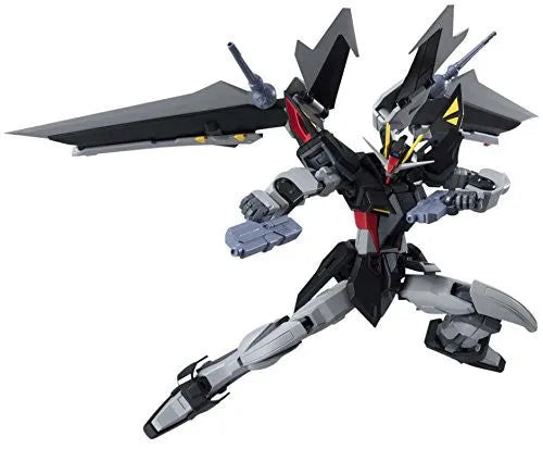 Kidou Senshi Gundam SEED C.E. 73 Stargazer - GAT-X105E+AQM/E-X09S Strike Noir Gundam - Robot Damashii - Robot Damashii <Side MS> (Bandai)ㅤ – Bandai – ActionFigureBrasil