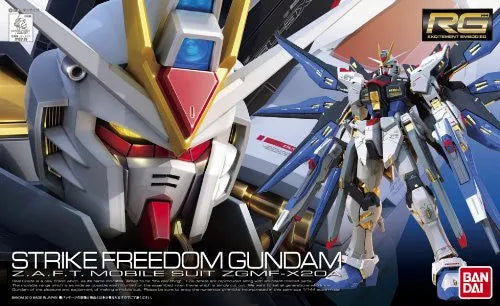 Kidou Senshi Gundam SEED Destiny - ZGMF-X20A Strike Freedom Gundam - RG #14 - 1/144 (Bandai)ㅤ – Bandai – ActionFigureBrasil