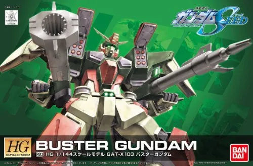 Kidou Senshi Gundam SEED - GAT-X103 Buster Gundam - HG Gundam SEED R03 - 1/144 - Remaster (Bandai)ㅤ – Bandai – ActionFigureBrasil