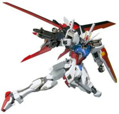 Kidou Senshi Gundam SEED - GAT-X105+AQM/E-X01 Aile Strike Gundam - Robot Damashii - Robot Damashii <Side MS> (Bandai)ㅤ – Bandai – ActionFigureBrasil