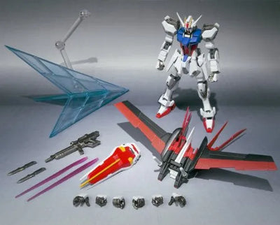Kidou Senshi Gundam SEED - GAT-X105+AQM/E-X01 Aile Strike Gundam - Robot Damashii - Robot Damashii <Side MS> (Bandai)ㅤ – Bandai – ActionFigureBrasil — close