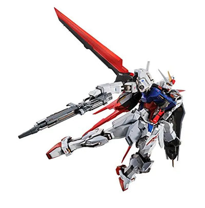Kidou Senshi Gundam SEED - GAT-X105 Strike Gundam - GAT-X105+AQM/E-X01 Aile Strike Gundam - Metal Build (Bandai)ㅤ – Bandai – ActionFigureBrasil