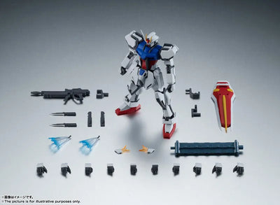 Kidou Senshi Gundam SEED - GAT-X105 Strike Gundam - Robot Damashii - Robot Damashii <Side MS> - Ver. A.N.I.M.E. (Bandai Spirits)ㅤ – Bandai Spirits – ActionFigureBrasil