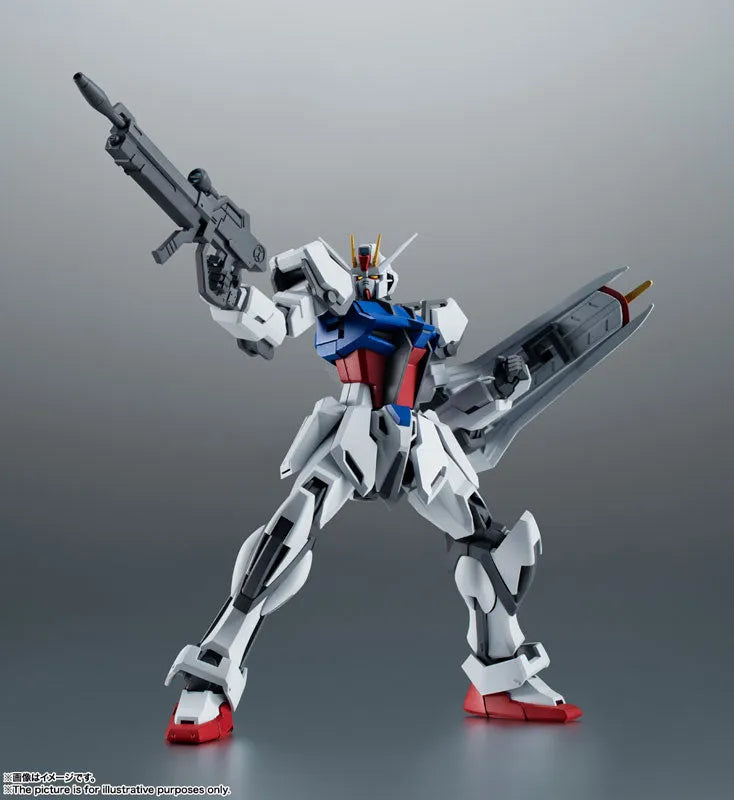 Kidou Senshi Gundam SEED - GAT-X105 Strike Gundam - Robot Damashii - Robot Damashii <Side MS> - Ver. A.N.I.M.E. (Bandai Spirits)ㅤ – Bandai Spirits – ActionFigureBrasil