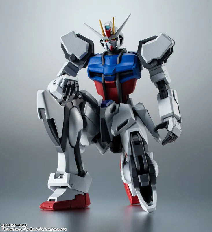 Kidou Senshi Gundam SEED - GAT-X105 Strike Gundam - Robot Damashii - Robot Damashii <Side MS> - Ver. A.N.I.M.E. (Bandai Spirits)ㅤ – Bandai Spirits – ActionFigureBrasil