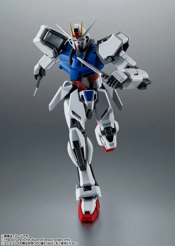 Kidou Senshi Gundam SEED - GAT-X105 Strike Gundam - Robot Damashii - Robot Damashii <Side MS> - Ver. A.N.I.M.E. (Bandai Spirits)ㅤ – Bandai Spirits – ActionFigureBrasil