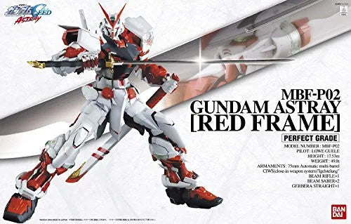 Kidou Senshi Gundam SEED - MBF-P02 Gundam Astray Red Frame - PG - 1/60 (Bandai)ㅤ – Bandai – ActionFigureBrasil