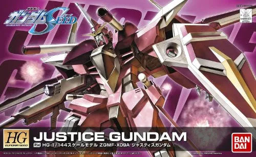 Kidou Senshi Gundam SEED - ZGMF-X09A Justice Gundam - HG Gundam SEED R14 - 1/144 - Remaster (Bandai)ㅤ – Bandai – ActionFigure Brasil