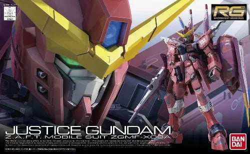 Kidou Senshi Gundam SEED - ZGMF-X09A Justice Gundam - RG #09 - 1/144 (Bandai)ㅤ – Bandai – ActionFigure Brasil