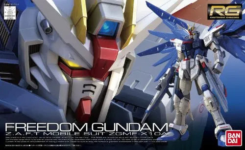 Kidou Senshi Gundam SEED - ZGMF-X10A Freedom Gundam - RG #05 - 1/144 (Bandai)ㅤ – Bandai – ActionFigure Brasil
