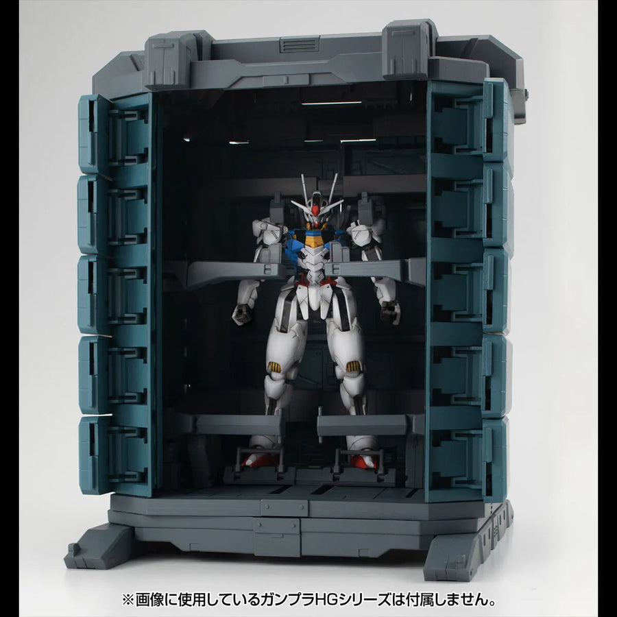 Kidou Senshi Gundam Suisei no Majo - G Structure GS07-B - Realistic Model Series - MS Container - 1/144 - Material Color Edition (MegaHouse)ㅤ – MegaHouse – ActionFigureBrasil