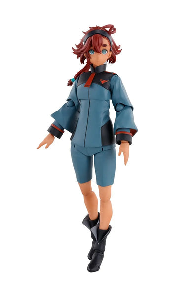 Kidou Senshi Gundam Suisei no Majo - Haro - Suletta Mercury - S.H.Figuarts - Suletta Mercury & Option Set - Regular Uniform Ver. (Bandai Spirits) [Shop Exclusive]ㅤ – Bandai Spirits – ActionFigureBrasil