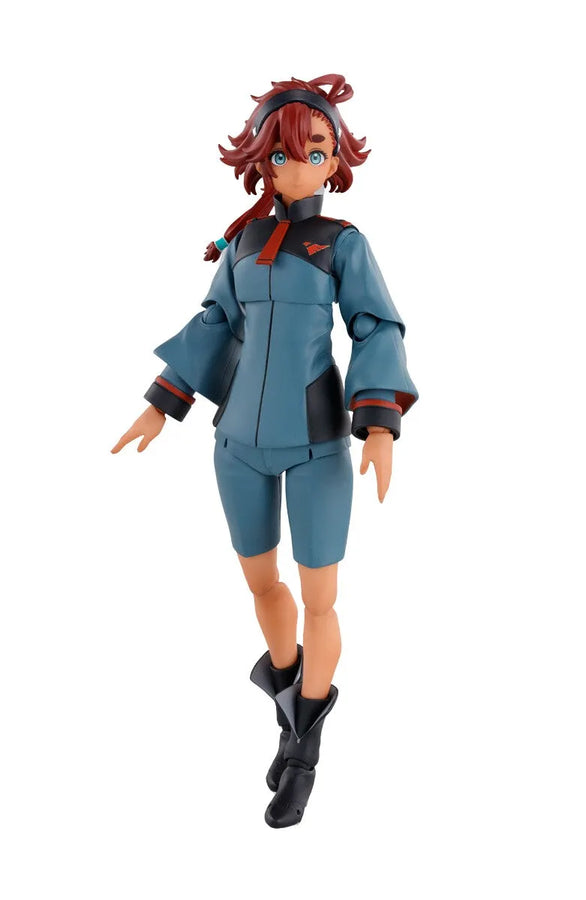 Kidou Senshi Gundam Suisei no Majo - Haro - Suletta Mercury - S.H.Figuarts - Suletta Mercury & Option Set - Regular Uniform Ver. (Bandai Spirits) [Shop Exclusive]ㅤ – Bandai Spirits – ActionFigureBrasil
