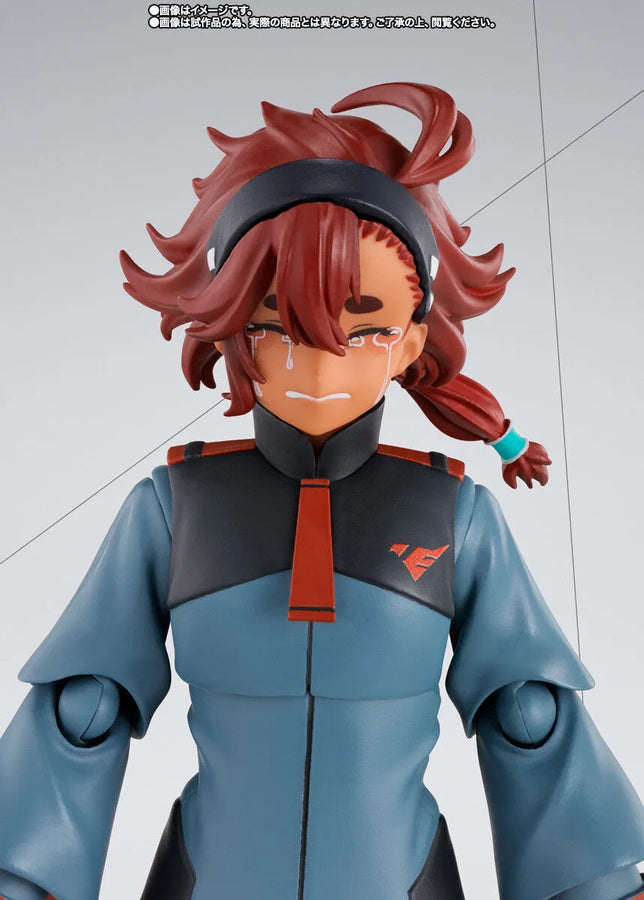 Kidou Senshi Gundam Suisei no Majo - Haro - Suletta Mercury - S.H.Figuarts - Suletta Mercury & Option Set - Regular Uniform Ver. (Bandai Spirits) [Shop Exclusive]ㅤ – Bandai Spirits – ActionFigureBrasil