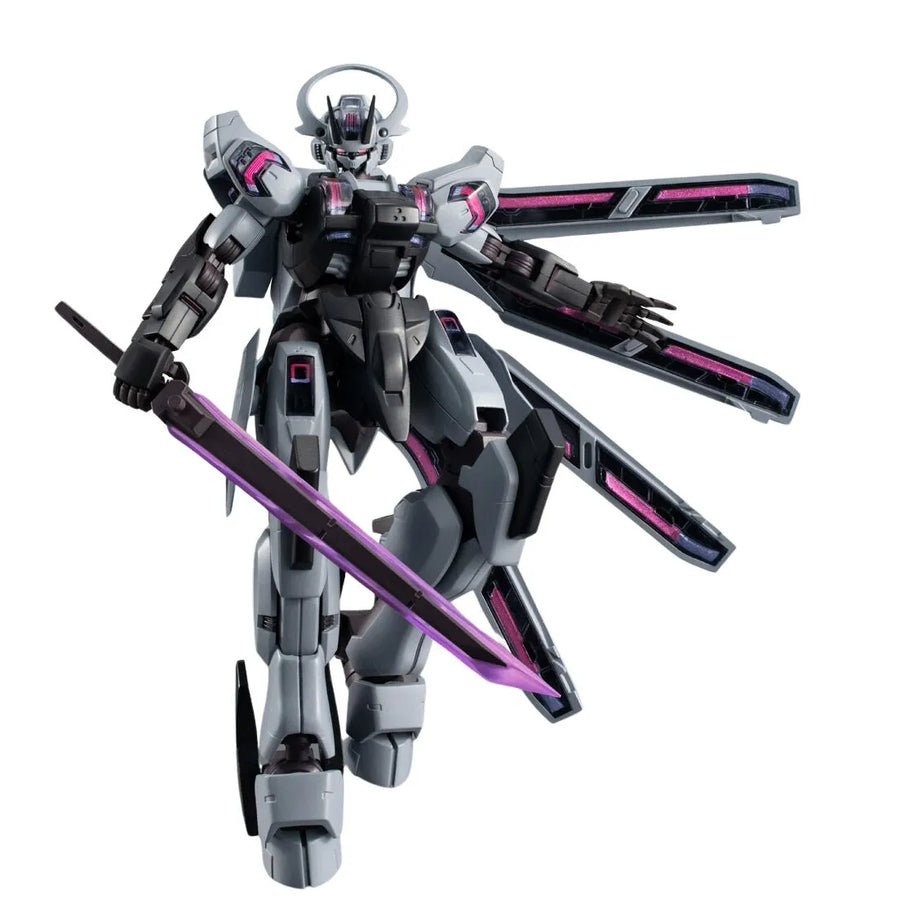 Kidou Senshi Gundam Suisei no Majo - MDX-0003 Gundam Schwarzette - Robot Spirits - Robot Spirits <Side MS> - Robot Spirits ver. A.N.I.M.E. (Bandai Spirits) [Shop Exclusive]ㅤ – Bandai Spirits – ActionFigureBrasil
