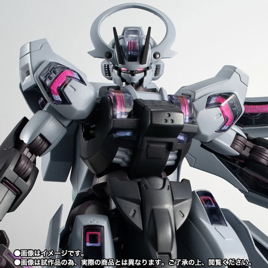 Kidou Senshi Gundam Suisei no Majo - MDX-0003 Gundam Schwarzette - Robot Spirits - Robot Spirits <Side MS> - Robot Spirits ver. A.N.I.M.E. (Bandai Spirits) [Shop Exclusive]ㅤ – Bandai Spirits – ActionFigureBrasil