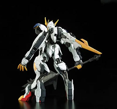 Kidou Senshi Gundam Tekketsu no Orphans - ASW-G-08 Gundam Barbatos Lupus Rex - 1/100 Gundam Iron-Blooded Orphans Model Series - 1/100 (Bandai)ㅤ – Bandai As Manufacturer – ActionFigureBrasil — embalagem