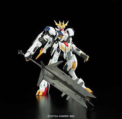 Kidou Senshi Gundam Tekketsu no Orphans - ASW-G-08 Gundam Barbatos Lupus Rex - 1/100 Gundam Iron-Blooded Orphans Model Series - 1/100 (Bandai)ㅤ – Bandai As Manufacturer – ActionFigureBrasil
