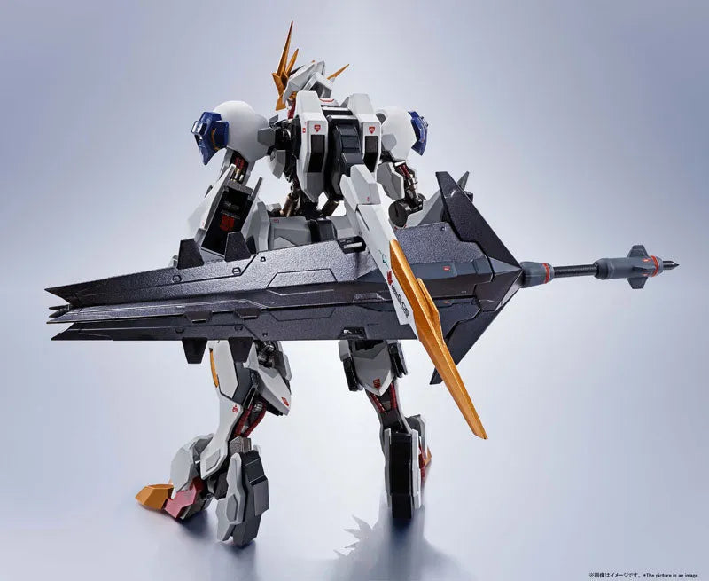 Kidou Senshi Gundam Tekketsu no Orphans - ASW-G-08 Gundam Barbatos Lupus Rex - Metal Robot Damashii - Robot Damashii - Robot Damashii <Side MS> (Bandai Spirits)ㅤ – Bandai Spirits – ActionFigureBrasil