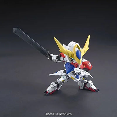 Kidou Senshi Gundam Tekketsu no Orphans - ASW-G-08 Gundam Barbatos Lupus - SD Gundam BB Senshi #402 - DX (Bandai)ㅤ – Bandai As Manufacturer – ActionFigureBrasil — embalagem