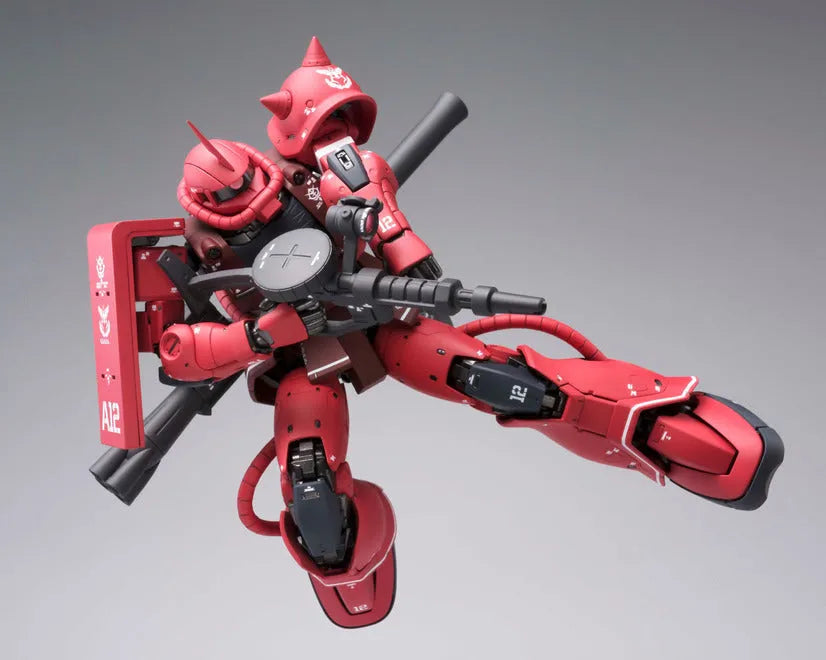 Kidou Senshi Gundam: The Origin - MS-06S Zaku II Commander Type Char Aznable Custom - Gundam Fix Figuration Metal Composite (Bandai Spirits)ㅤ – Bandai Spirits As Manufacturer – ActionFigure Brasil