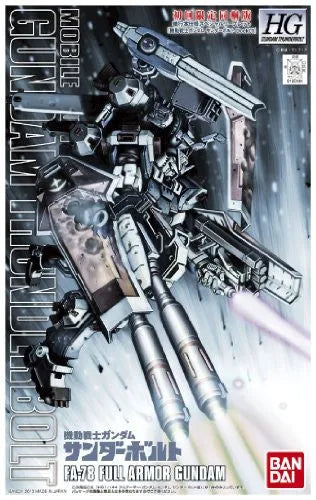 Kidou Senshi Gundam Thunderbolt - FA-78-1 Gundam Full Armor Type - HGGT #1 - 1/144 - Thunderbolt (Bandai)ㅤ – Bandai – ActionFigureBrasil — embalagem