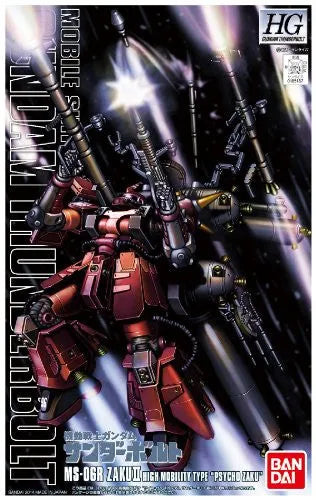 Kidou Senshi Gundam Thunderbolt - MS-06R-2 Zaku II High Mobility Type - HGGT #5 - 1/144 - Psycho Zaku (Bandai)ㅤ – Bandai – ActionFigure Brasil