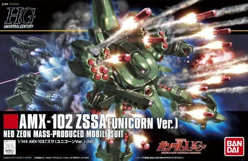 Kidou Senshi Gundam UC - AMX-102 Zssa - HGUC - 1/144 - Unicorn ver. (Bandai)ㅤ – Bandai – ActionFigureBrasil