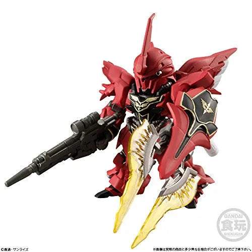 Kidou Senshi Gundam UC - MSN-06S Sinanju - Bandai Shokugan - Candy Toy - FW Gundam Converge EX23 - Full Weapon Set (Bandai)ㅤ – Bandai – ActionFigureBrasil
