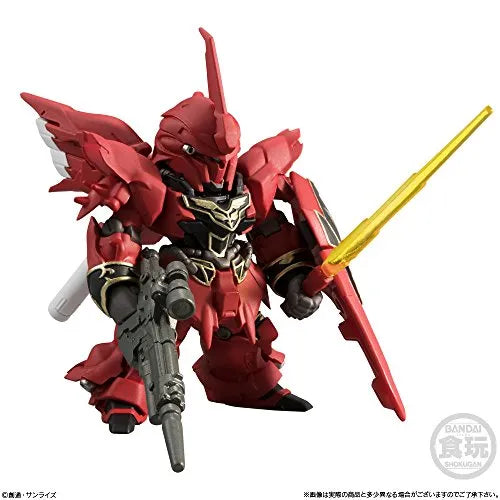 Kidou Senshi Gundam UC - MSN-06S Sinanju - Bandai Shokugan - Candy Toy - FW Gundam Converge EX23 - Full Weapon Set (Bandai)ㅤ – Bandai – ActionFigureBrasil