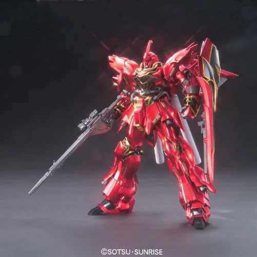 Kidou Senshi Gundam UC - MSN-06S Sinanju - HGUC - 1/144 - Titanium Finish Ver. (Bandai)ㅤ – Bandai – ActionFigureBrasil